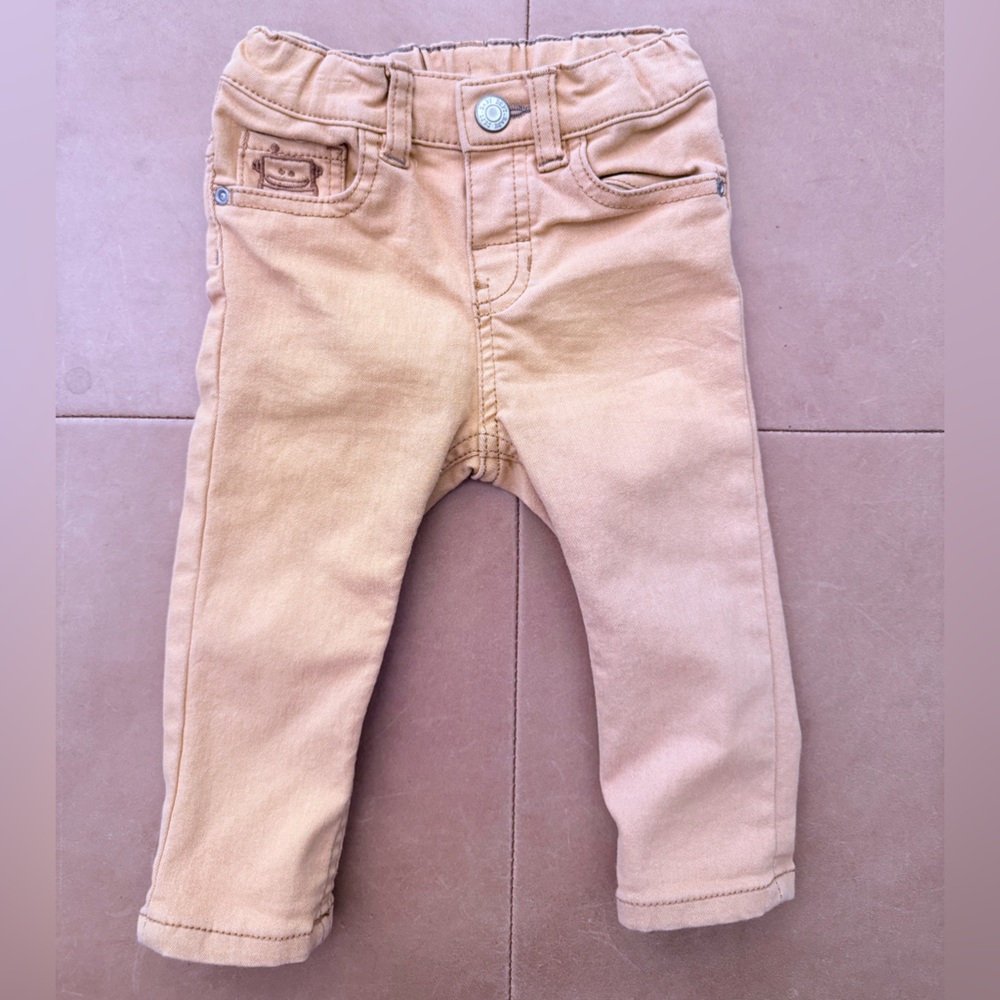 💙$5 FLASH SALE💙 H&M Golden Yellow Jeans 6-9M